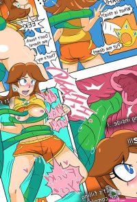 Post 2931734: comic PiranhaPlant PrincessDaisy RedRadRebel SuperMarioBros.