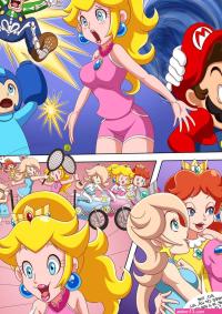 Peachy Party Mario Series Palcomix