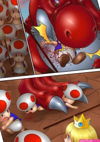 Two Princesses One Yoshi 2 Porn comic Cartoon porn comics Rule 34 comic