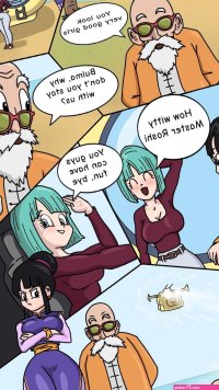 Chi Chi x Master Roshi Porn Comic
