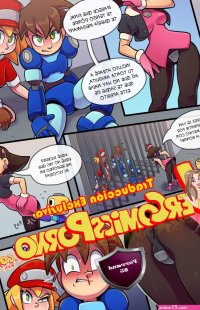 Mega Man XXX: Tron y Roll dando placer