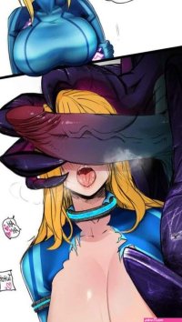 Zero Suit Samus VS Pirate Commander Metroid free hentai porno xxx comics rule34 nude art at HentaiLib.net