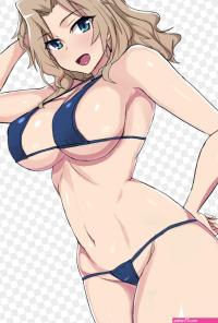 Anime Girls Micro Bikini HD Png Download