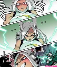 Deku meets Mirko on a Train and Fucks Her comic porn
