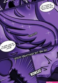 The Nightmare Moon Struggle Porn Comics by Lumineko My Little Pony Friendship is Magic Rule 34 Comics