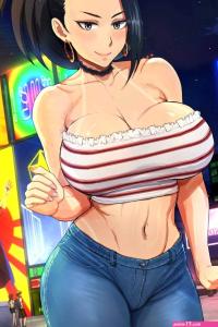 Momo Yaoyorozu porn comic