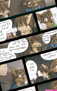 Black-Kitten Tuesday Mornings porn comic Color