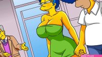 The hottest MILF in town! The Simptoons Simpsons hentai