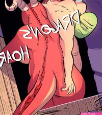 The Dragons Hoard porn comic