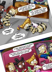 MINI COMIC RUGRATS AND GADGETS ARIST UNKNOW