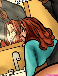 Mrs. Keagan: Unexpected Guest comic by dukesdollz from OnlyFans