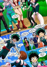 Cosmic Menace My Hero Academia comic porn