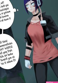 Porn comic Villainous Infiltration 2. Amano44 Sex comic hot busty brunette