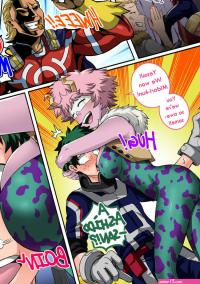 Porn comic My Harem Academia. Part 4. Boku No Hero Academia. Sex comic the academy of
