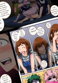 hentai comics porn mha r34 my hero academia xxx uraraka and mina fucks with midoriya