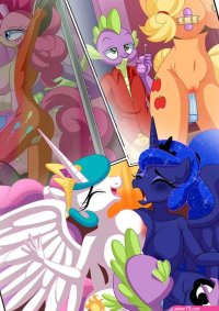 Porn comic Spikes Ultimate Fantasies or The Dragon Kings Harem. Palcomix Sex comic hot pony babes