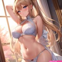 Half Naked Sexy Naughty Horny 1girl Solo Absurdres Blush 1 1 Highres Detail Masterpiece Best Quality Hyper Detailed 8k Best 3925191244