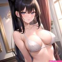 Half Naked Sexy Naughty Horny 1girl Solo Absurdres Blush 1 1 Highres Detail Masterpiece Best Quality Hyper Detailed 8k Best 3175758735