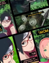 Porn comic Naruto. Saradas Black Mission. KristoLin Sex comic is sent to
