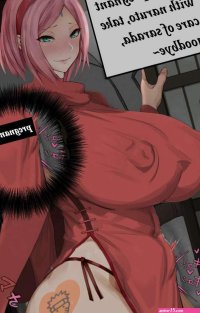 Porn comic Naruto. Sakura NTR. Kunaboto Sex comic becomes obsessed with