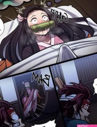 Rule 34 XYZ demon slayer kimetsu no yaiba kamado nezuko kamado tanjirou blackwhiplash