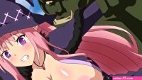 Nice hentai-anime scenes with perfect japaneese teen with huge boobs!