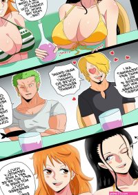 Nami and Robin Comic