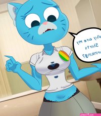 Nicole Watterson by TheEvilRaccoon on Newgrounds