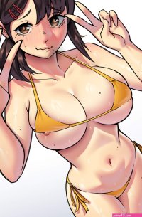 Kobeni nip slip by dracksart on Newgrounds