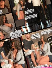 Porn comic Mothers Sleepover. Chapter 1. NLT Media. Sex comic boy invited his