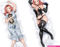 Draw sfw or nsfw anime dakimakura body pillow by Exvein