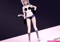 NSFW Anime Figure Koneko 3D Printed Nude Fanart DIY Garage Kit Unpainted Sexy Miniature Naked Waifu