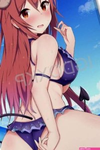 : Cartoon Anime Bikini Nude Art Poster Sexy Girl Poster Bedroom Sexy Girl Poster3 Canvas Poster Wall Art Decor Print Picture Paintings for Living Room Bedroom Decoration Frame-style 24x36inch60x90cm: Posters Prints
