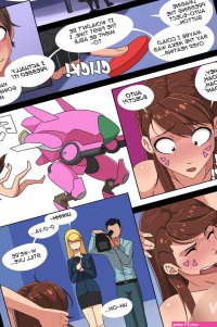 Overwatch D.VA Hentai Comic