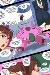 Overwatch D.VA Hentai Comic