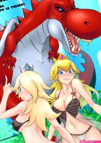 Porn comics with Princess Peach the best collection of porn comics