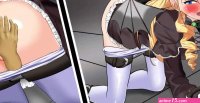 Tortured girl panty pee and poop