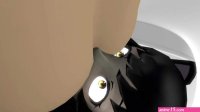 Scat 3dnormal: RWBY Stripper toilets