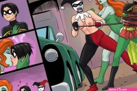 Post 4596691: Batman:TheAnimatedSeries Batmanseries comic DC DCAU Flickartist HarleyQuinn PoisonIvy Robin