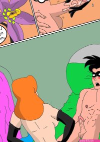 Poison Ivy Robin: Elicitation of his Intimate Seed porn comic