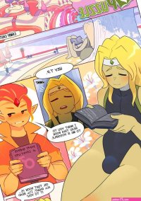 Porn comic Princes Secret Puzzle. Adventure Time Sex comic hot blonde beauty