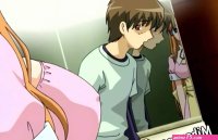 Young Step Brother Touching her Step Sister in Public! Uncensored Hentai Subtitled