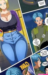 Porn comic Android 18 and Trunks. Chapter 1. Dragon Ball Z. PinkPawg. Sex comic busty blonde was
