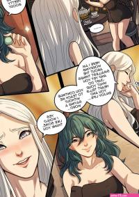 Porn comic Love Sampler. Chapter 1. Fire Emblem. Three Houses. Kinkymation. Sex comic busty blonde was
