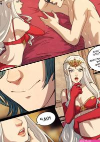 Porn comic Love Sampler. Chapter 1. Fire Emblem. Three Houses. Kinkymation. Sex comic busty blonde was