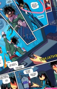 Deku and Froppy SMASH! My Hero Academia Fred Perry