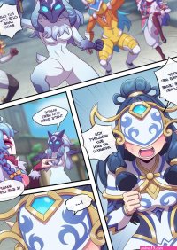 Kindred League of Legends Strong Bana nHentai Comics