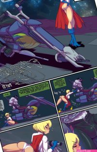 PowerGirl XXX Lobo Power Girl Fred Perry nHentai Comics