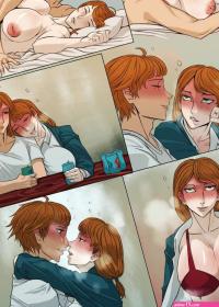 Porn comic My Hot Drunk Mother. Hachijuu. Sex comic busty brunette milf
