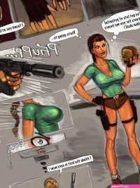 Lara Raped in Tomb porn comic
